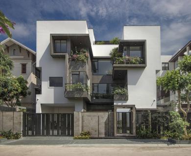 Mẫu nhà Biệt thự 4 tầng 2025 