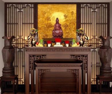 Phong Thủy Phòng Thờ: Vị Trí Đặt Bàn Thờ Chuẩn Để Gia Đạo Bình An