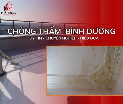CHỐNG THẤM NHÀ TRỌN GÓI TẠI BÌNH DƯƠNG